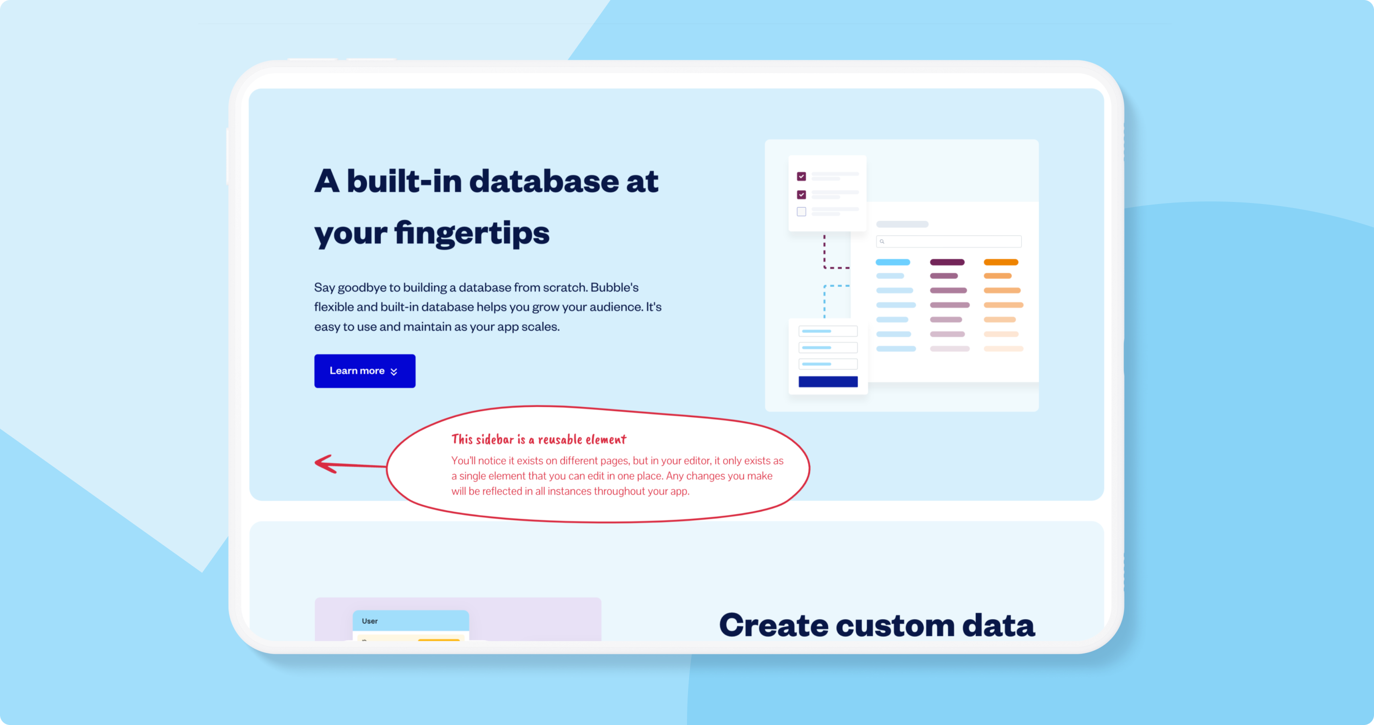 Welcome To Bubble Template Bubble